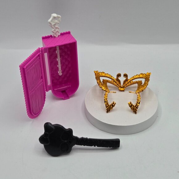 Monster High Luna Mothews Gold Butterfly Headband & Skelita Calaveras Scaris Sui - Picture 3 of 8